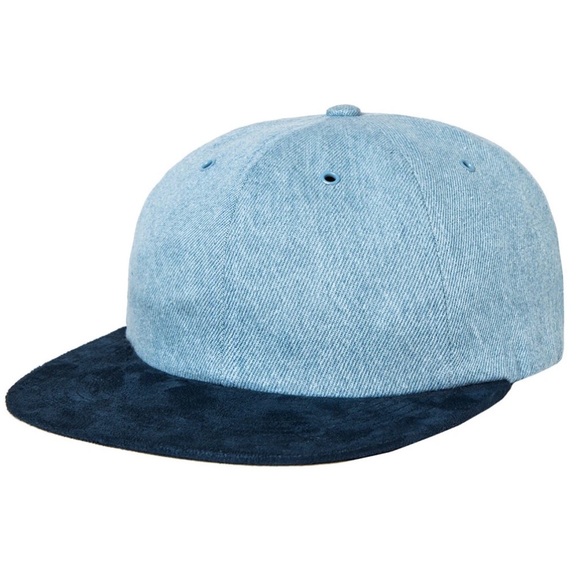NWT DQM Denim washed denim polo cap - Picture 1 of 8